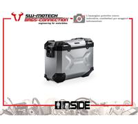 SW-Motech TRAX ADV M - Valigetta laterale. Alluminio. 37 l. Sinistra. Argento., argento