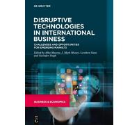 Alka Maurya Disruptive Technologies in International Business (Copertina rigida)