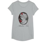 Alkaline Trio - Official Merchandise - Cameo Maglietta, Ragazze, Grigio Melange, M