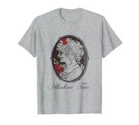 Alkaline Trio - Official Merchandise - Cameo Maglietta, Uomo, Grigio Melange, 5XL