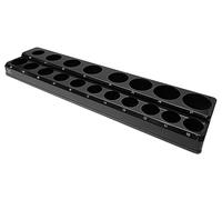Alkan Supporto magnetico per bussole da 1/2" per 19 inserti | Supporto magnetico per bussole da 1/2", per 19 inserti, organizer per carrello da officina
