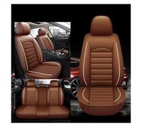 ALKANI Coprisedili Auto Universale, Coprisedili Anteriori e Posteriori 5 Posti, Coprisedili Auto per Peugeot 2008 e-2008 GT Line 2020-2024, Set Completo Coprisedili Pelle Impermeabili(Brown)