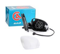 Alkar Specchietto retrovisore esterno 6128128 destro termico elettrico freccia 6 pins per VW Golf V