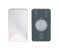 Alkar 7405247-Specchio convesso per esterni, in vetro con anello di supporto