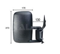 ALKAR 9202966 Specchio retrovisore esterno per MERCEDES-BENZ