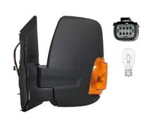 Retrovisore sx per Transit 2013- angolo elett. freccia Braccio Corto W16W 6 pin