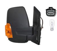 Retrovisore dx per Transit 2013- angolo elett. abb. freccia corto W16W 8 pin