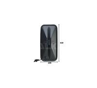 Alkar 9470240 reversibile principale Manual convesso in vetro con alloggiamento