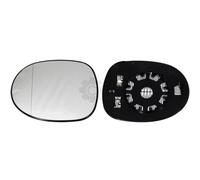 ALKAR Specchio di Vetro Porta Sinistra per Honda Civic VIII Hatchback FN FK