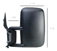 Alkar Specchio Esterno Destro Manuale Per VW LT 28-35 II Bus 2DM 2DB 2DE 2DK