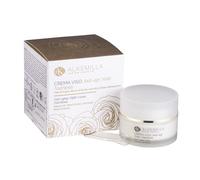 ALKEMILLA - Crema Viso Anti-Age Notte Nutriente con Olio di Argan, Burro di Karitè e Rosa Damascena