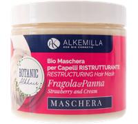 Alkemilla Eco Bio Cosmetic Maschera Capelli Ristrutturante Panna e Fragola - 200 ml