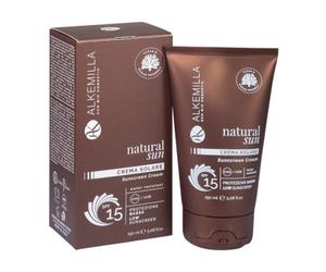 Alkemilla - Natural Sun Crema Viso/Corpo Spf15+ Confezione 150 Ml