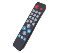 Alkia Big Button - Telecomando universale per anziani, dimensioni jumbo, per un facile controllo di base, compatibile con TV Samsung, LG, Toshiba, Sony, JVC, Panasonic, Philips, Sharp, Hitachi