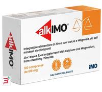 IMO Alk Compresse Integratore di Calcio Magnesio e Zinco 100 Compresse