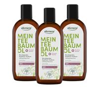 alkmene Il mio olio di tea tree tonico per cuoio capelluto, 3 x 250 ml | sollievo dal prurito, 100% confermato - olio di tea tree naturale, vegano e neutrale - lenitivo per capelli in caso pelle