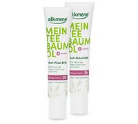 alkmene Mein Tea Tree - Penna anti brufoli, 2 x 15 ml, in meno brufoli in 2 ore, olio naturale per albero del tè, vegano e ecologica, penna per brufoli e impurità della pelle