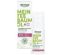 alkmene Mein Teeball, crema viso all'olio dell'albero del tè, 50 ml, riduzione dei brufoli confermata al 91%