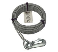 Alko Cavo D'Acciaio Con Gancio Di Carico 6Mm 10M Argano Cavo Manuale