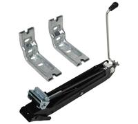 ALKO CRIC CON CUSTODIA MORBIDA PORTATA STATICA KG 800 + 2 STAFFE D’AGGANCIO