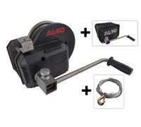 Alko Optima Verricello 901 A Plus 900kg Con Cavo & Guardia Rimorchio Auto