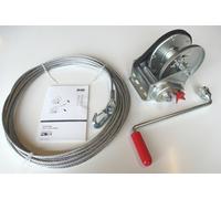 ALKO verricello 900-A Basic con fune metallica rimorchio barca auto rimorchio...