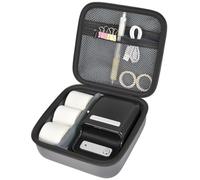 ALKOO Custodia compatibile con NIIMBOT B21 Label Maker Stampante termica wireless per etichette, supporto per etichette senza inchiostro e ricariche di nastri etichettatori, con tasca in rete per