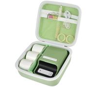 ALKOO Custodia compatibile con NIIMBOT B21 Label Maker Stampante termica wireless per etichette, supporto per etichette senza inchiostro e ricariche di nastri etichettanti, con tasca in rete per