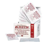 Alkotip 02815427 - 200 Bustine Salviette Sterili [Pacco di 100 pezzi], 90x110mm