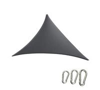Alksubbm Block Silver - Copertura in poliestere, 4 metri quadrati, con 3 | Per giardino e spiaggia, copertura antipioggia in poliestere 210D rivestita in argento con 3 clip, 4 metri quadrati