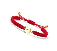 Alksubbm Ciondolo regolabile ad ancora con ciondolo in acciaio inossidabile e corda realizzata a mano, accessorio alla moda unisex, ideale da indossare tutti i giorni, Misura unica, come descritto