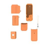 Alksubbm Custodia in silicone di alta qualità per Pocket 3, leggera e resistente, protezione completa del corpo, ideale per viaggiatori, viaggiatori, difensori della fotocamera