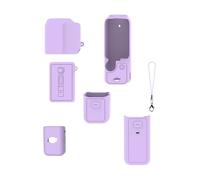 Alksubbm Custodia in silicone di alta qualità per Pocket 3, leggera e resistente, protezione completa del corpo, ideale per viaggiatori, viaggiatori, difensori della fotocamera