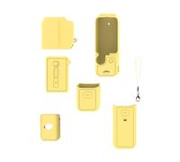 Alksubbm Custodia in silicone di alta qualità per Pocket 3, leggera e resistente, protezione completa del corpo, ideale per viaggiatori, viaggiatori, difensori della fotocamera