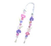 Alksubbm Garment Lei Decor Ribbon, p, B | Gancio preformato, accento di styling floreale per esposizione di abiti da sposa