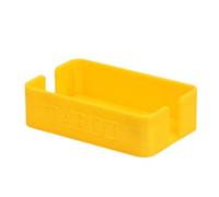 Alksubbm Porta carte dei tarocchi, giallo | Organizer per mazzi modellato con apertura superiore con accesso frontale abbassato per giocare da tavolo e ordinare la casa