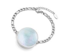 Alksubbm Professionale Rossetto Organizzatori Shell Design Catena Della Mano In Acciaio Inox per Le Donne di Affari on The Go Makeup, Misura unica, come descritto