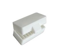 Alksubbm Scatola da viaggio con 10 scomparti sicuri per celle a bottone, con accesso superiore trasparente, per evitare di spostarsi in modo sbagliato