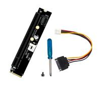 Alksubbm Scheda scheda adattatore di espansione M.2 M-Key a PCIE X16 | con Link di quarta generazione