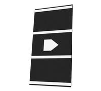 Alksubbm Tappetino da lancio trasportabile e antiscivolo, 120 x 200 cm, per allenamento di baseball e baseball, con disposizione realistica ed esempio corretto, tappetino professionale per il lancio