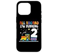 All Aboard Im Turning 2 2 Compleanno 2 anni 2 anni Custodia per iPhone 16 Pro