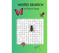 All About Bugs Word Search: Puzzle Book, 6x9 inches, 110 pages | 50 Puzzles