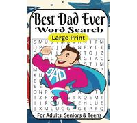All about Dads Word Search Puzzle Book: Word Searches with Large Print about Dad, Dad Jokes, Father’s Day, Barbecues and More | 6x9 inches, 110 Pages ... Gift for Vacations, Holidays and Free Times