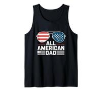 All American Dad 4 luglio Occhiali da sole per la festa del Canotta