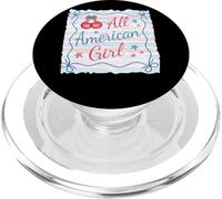 All American Girl Cherry Stars Pride PopSockets PopGrip per MagSafe