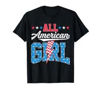 All American Girl Kids 4 luglio Abbinamento familiare Maglietta