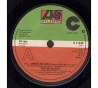 ALL AMERICAN GIRLS 7" (VINYL 45) UK ATLANTIC 1981