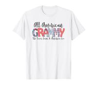 all American Grammy Lei AMA Anche Gesù America 4 luglio Maglietta