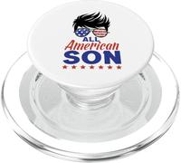All American Son 4th of July Sunglasses USA Flag PopSockets PopGrip per MagSafe