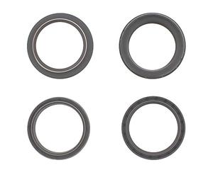 ALL BALLS - Set di Anelli per Forcella 50 X 63 X 11 + STAUBK ABR Nero 56-145 per Moto